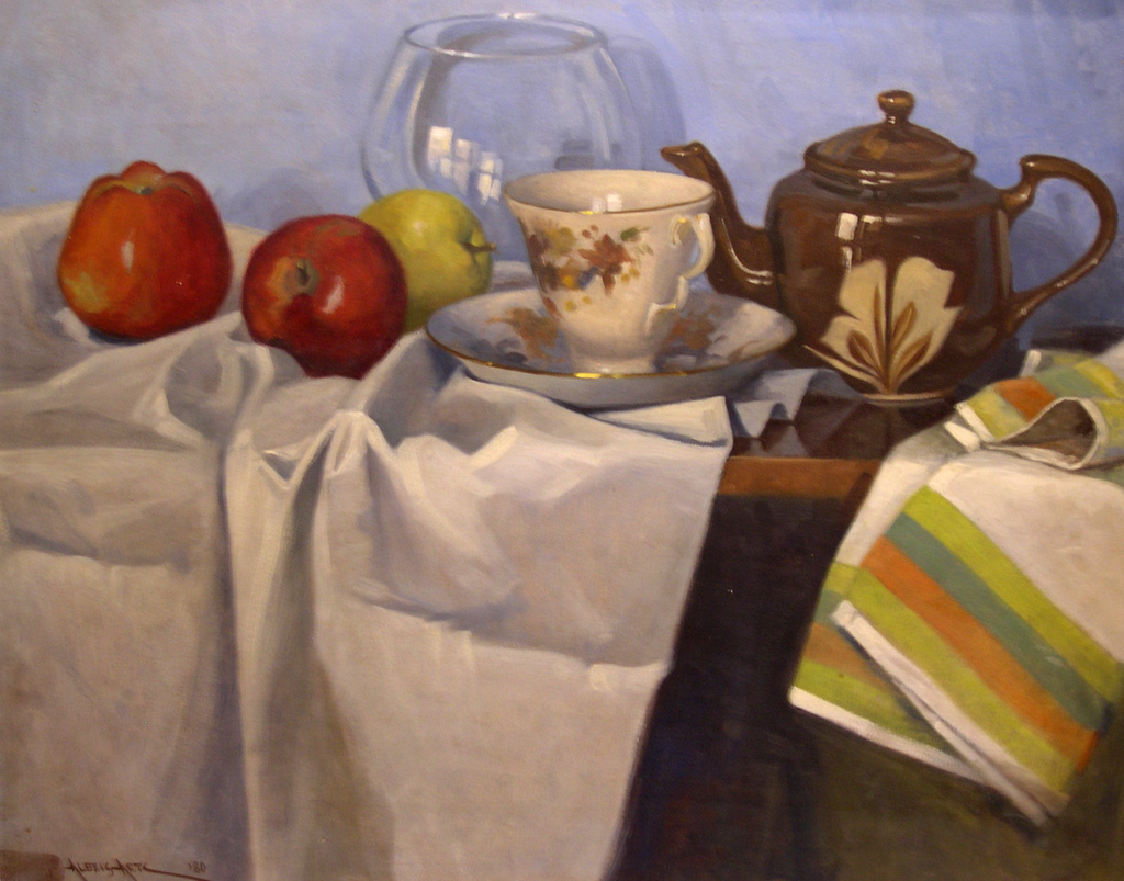 Nature morte aux pommes