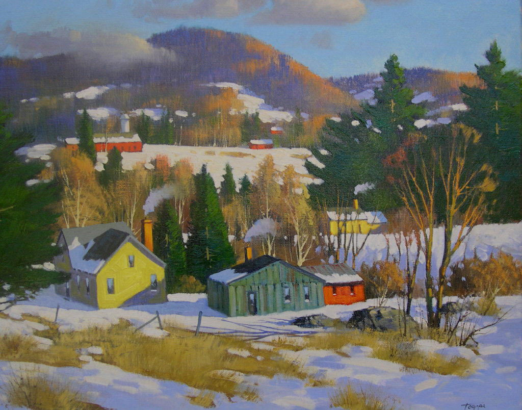 Avril � Sainte-Catherine de Hatley